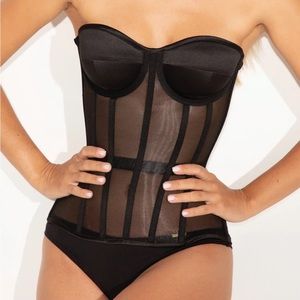 Size Medium Perfect Corset NYC Secret Form Bra in Black. Never Worn